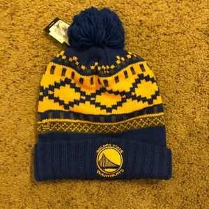 NWT - Adidas Golden State Warriors Beanie